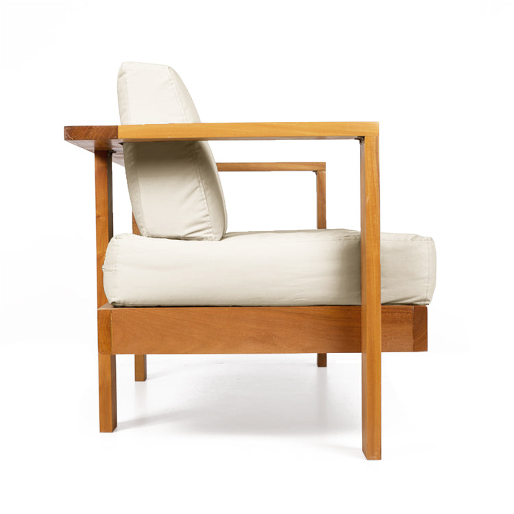 Sofá 2 Lugares Bahamas Acquablock Branco Off