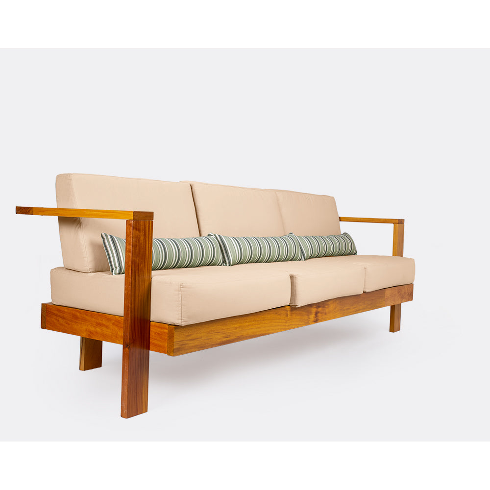 Sofá 3 Lugares Bahamas Acquablock Fendi