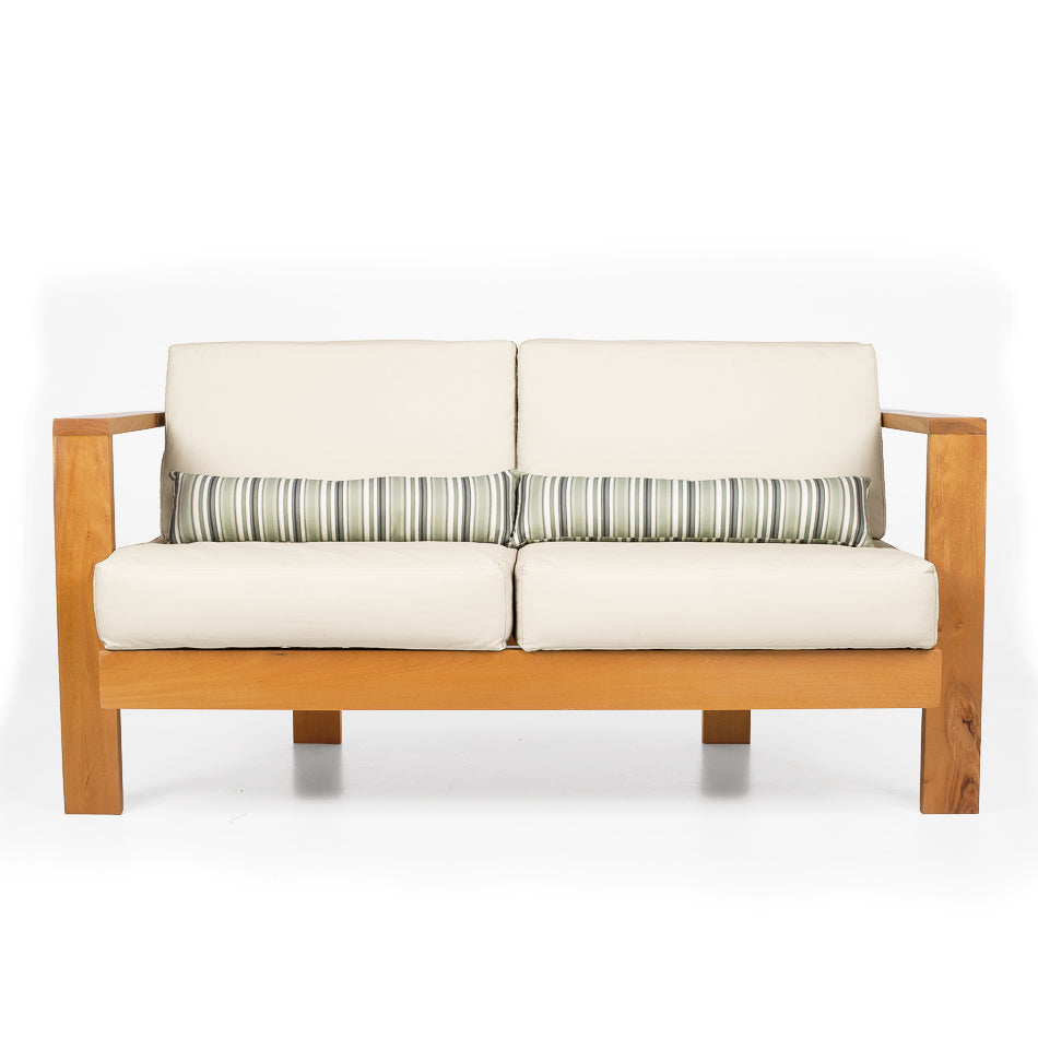 Sofá 2 Lugares Bahamas Acquablock Branco Off