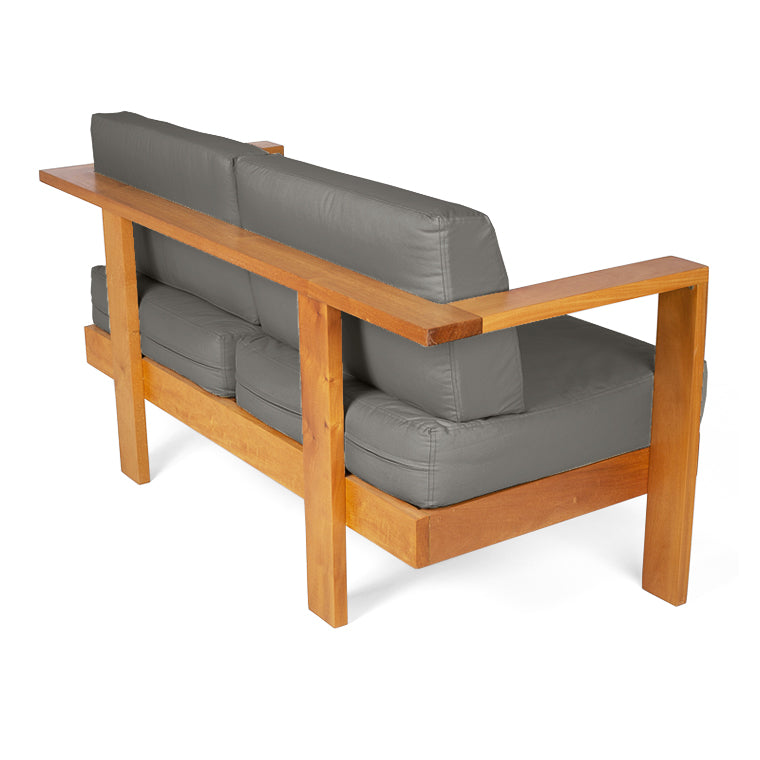 Sofá 2 Lugares Bahamas Acquablock Chumbo