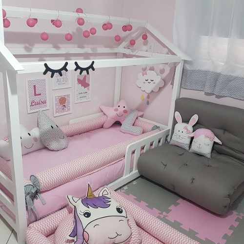 Futon Sofá Cama Solteiro Quarto Montessori ano - Cama Babá
