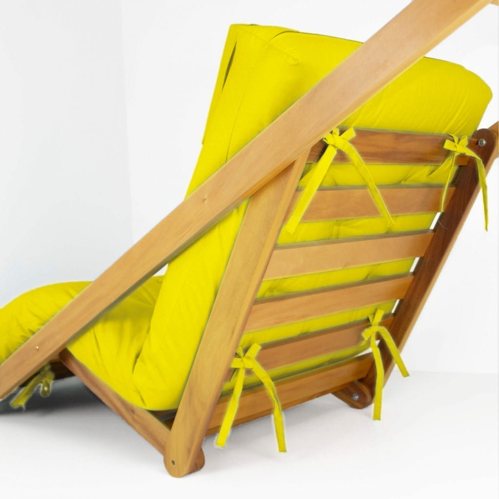 Poltrona New York Reclinável Sala de Estar Acquablock Amarelo