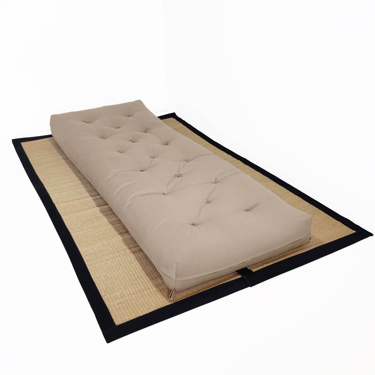 Futon Solteiro Oriental D28 Dobrável Acquablock Fendi