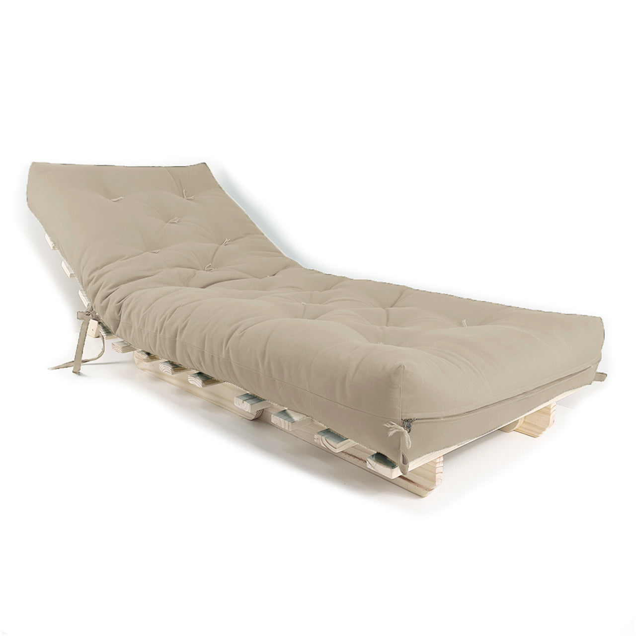 Sofa Cama Solteiro Futon Dobrável Acquablock Fendi