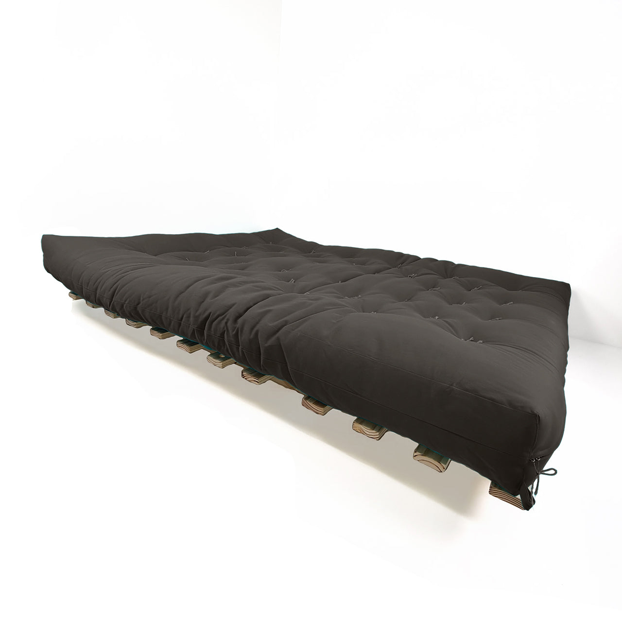 Sofa Cama Futon Oriental King Madeira Pinus Acquablock Chumbo