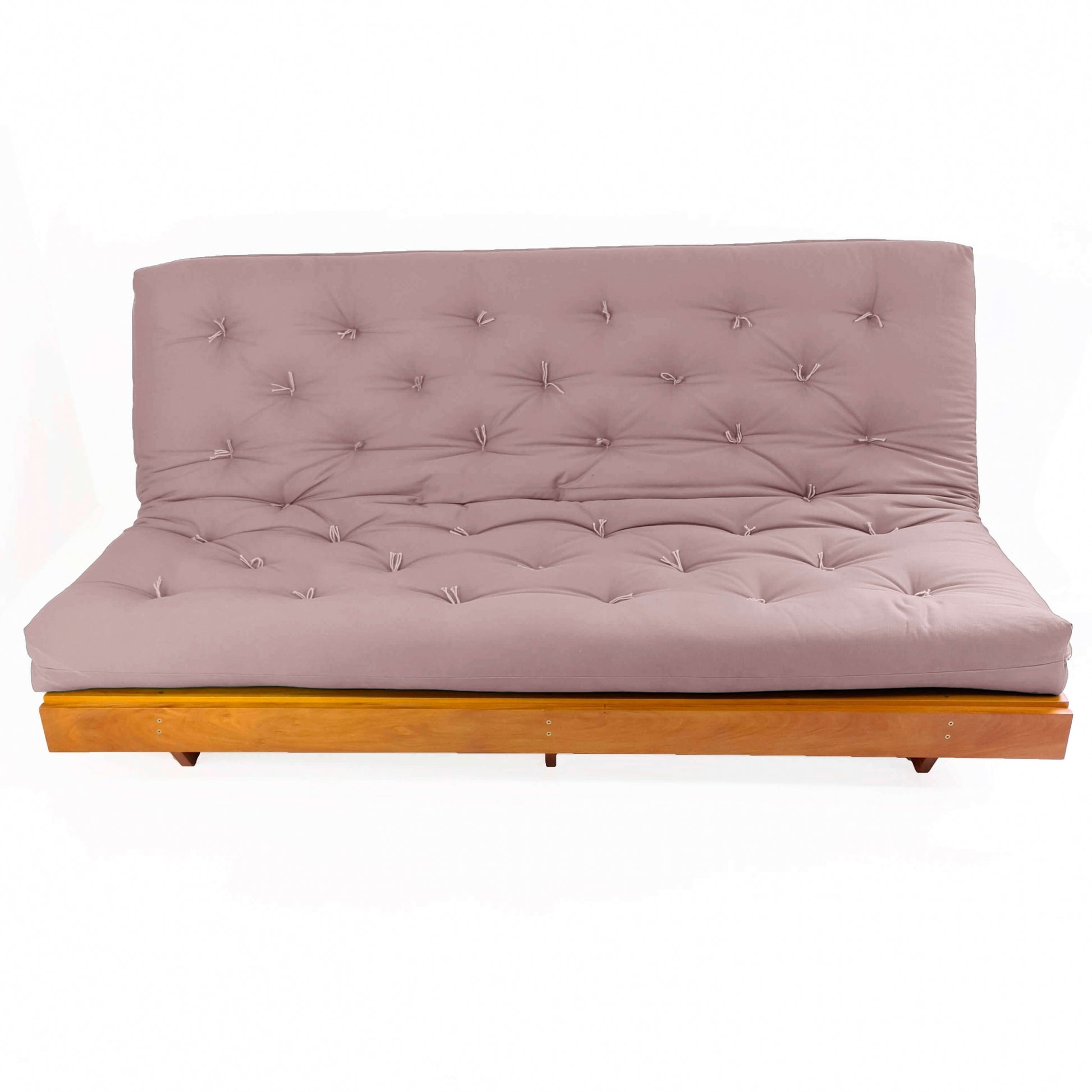 Sofá Cama Futon L Acquablock Fendi em Madeira Nobre  Maciça