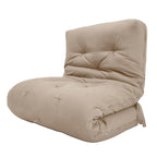 Futon Solteiro Oriental D28 Dobrável - Acquablock Fendi
