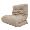 Futon Solteiro Oriental D28 Dobrável Acquablock Fendi