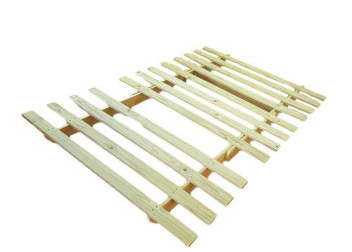 Base Futon King Oriental Madeira Pinus Cor Imbuia