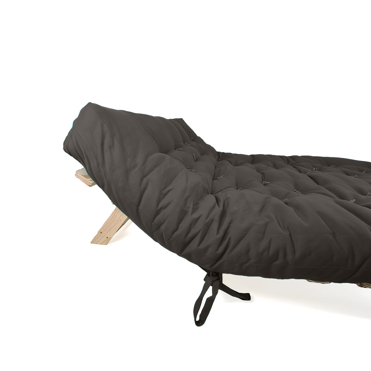 Sofa Cama Futon Oriental King Madeira Pinus Acquablock Chumbo