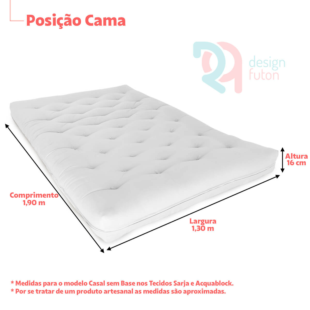 Futon Sofa Cama Casal D33 Tendencia Oriental Preto