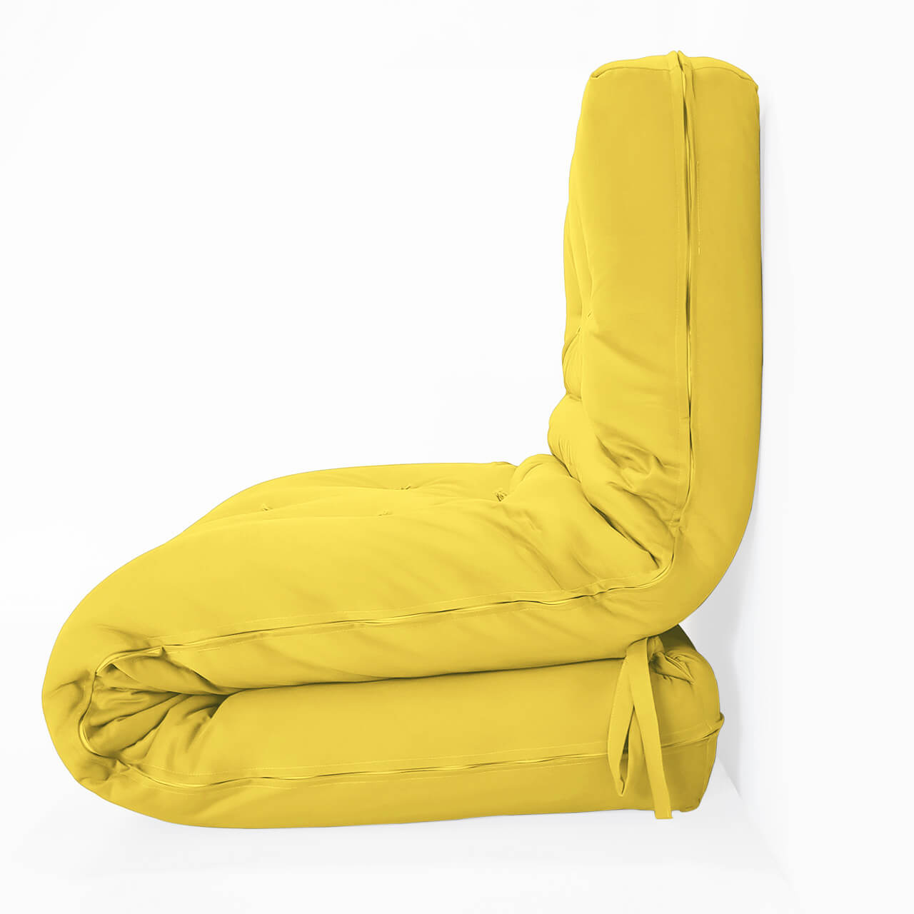 Futon Solteiro Oriental D28 Dobrável Acquablock Amarelo