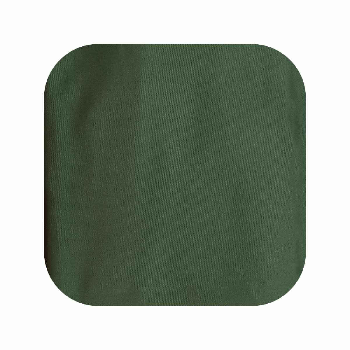 Capa Extra Sofá Futon Solteiro Oriental R9 Design - Tecido Sarja — Verde Militar