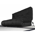Futon Sofá Cama Casal Oriental Acquablock Preto