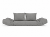 Futon Japão em Acquablock Cinza linho