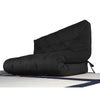 Futon Sofá Cama Casal Oriental Sarja Preto