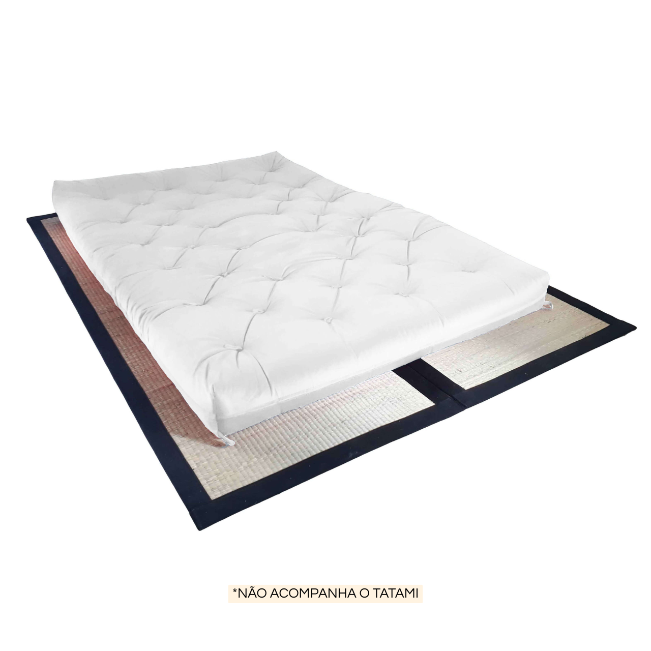 Futon Sofá Cama Casal Oriental Acquablock Branco Off
