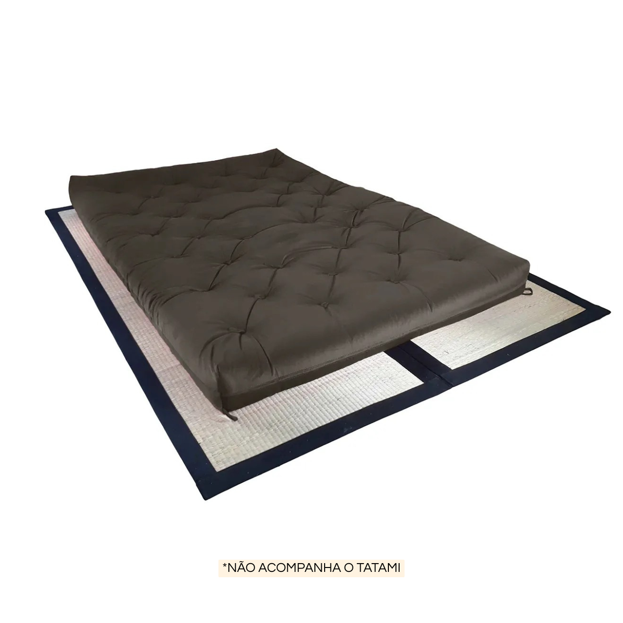 Futon Sofá Cama Casal Oriental Acquablock Cinza Chumbo