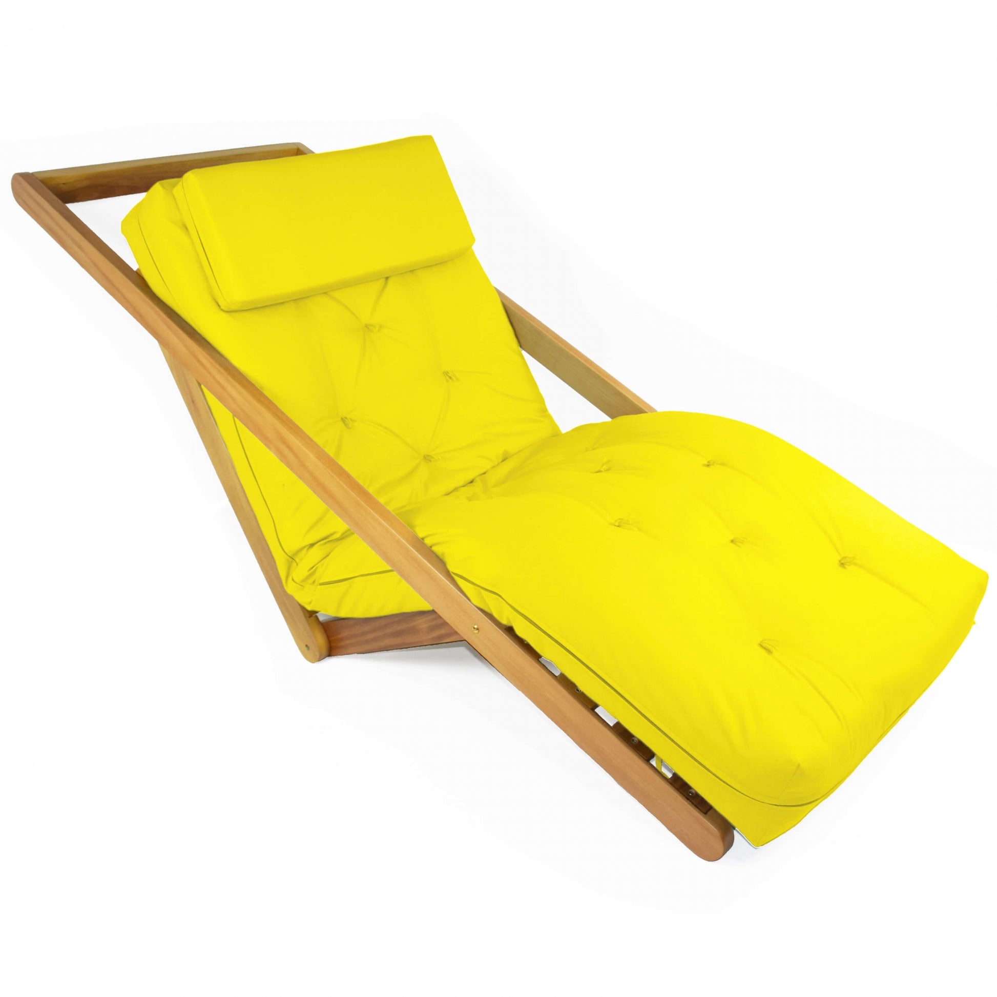 Poltrona New York Reclinável Sala de Estar Acquablock Amarelo