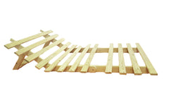 Base Futon Solteiro Oriental Madeira Pinus Sem Pintura