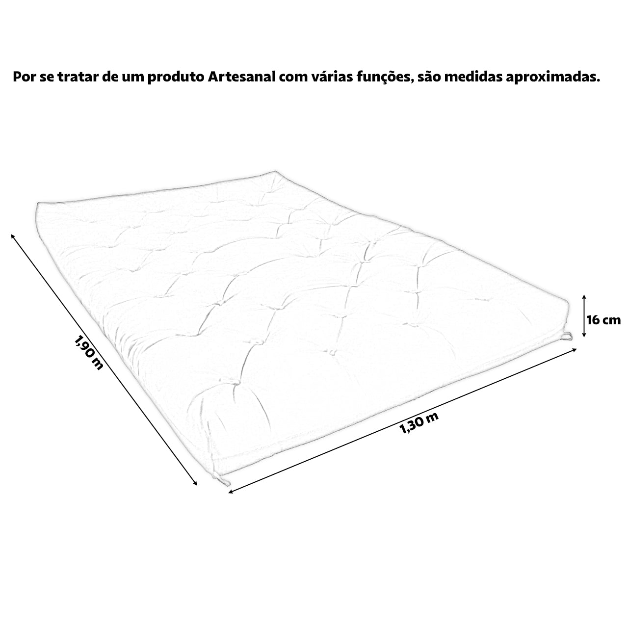 Futon Sofá Cama Casal Oriental Acquablock Preto