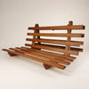 Base Futon Casal Oriental Madeira Pinus Cor Imbuia