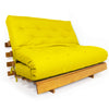 Sofá Cama Casal Futon Tokio Madeira Nobre Acquablock Amarelo