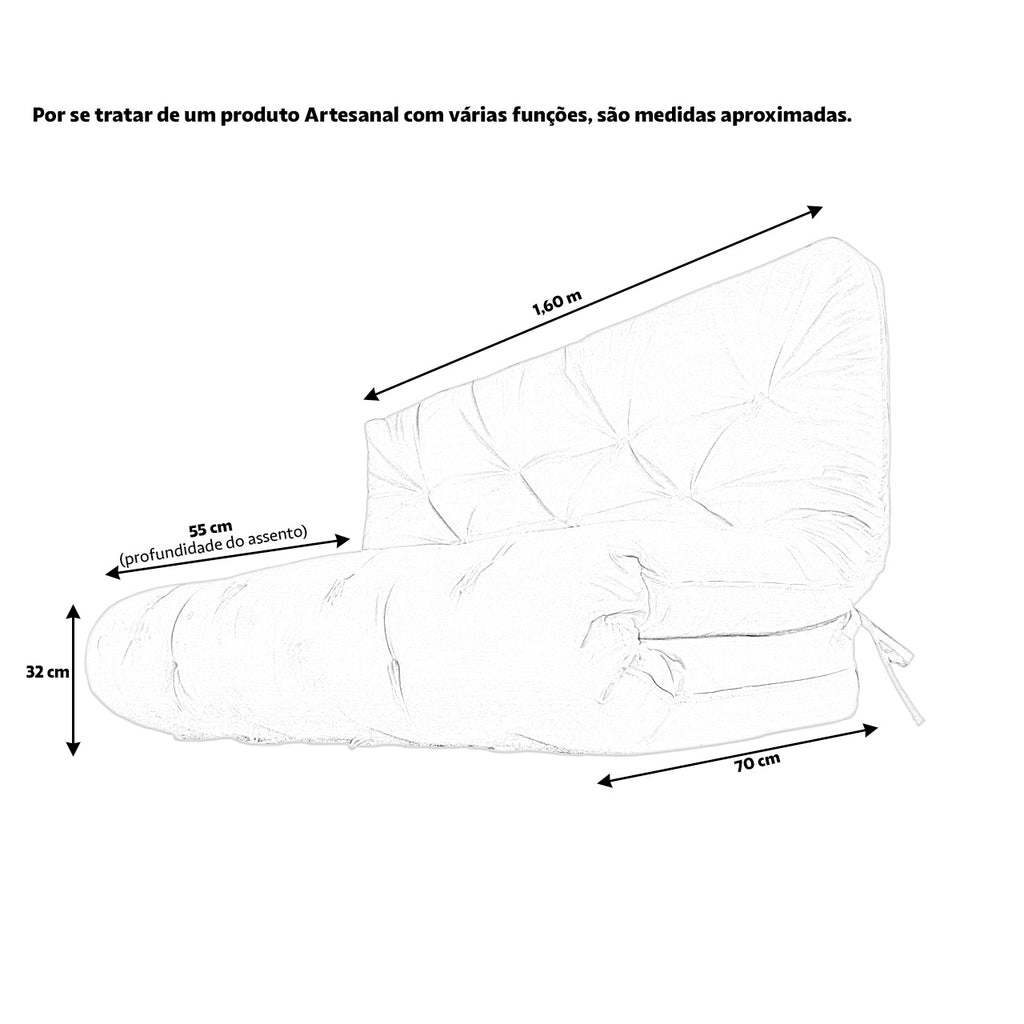 Futon King D28 Goiaba