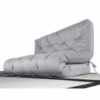 Futon King D33 Acquablock Cinza Linho
