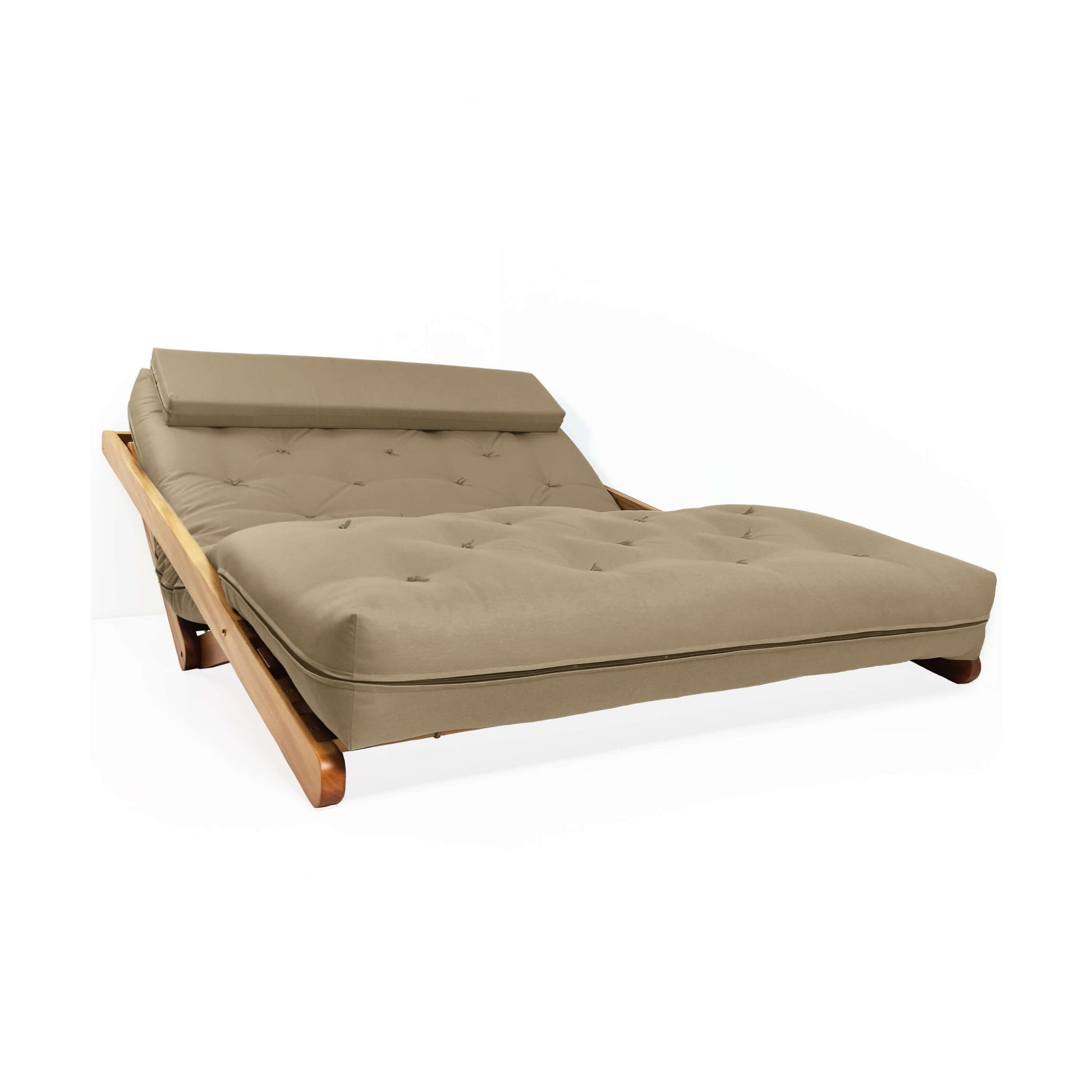 Poltrona New York Reclinável Casal Futon Acquablock Bege