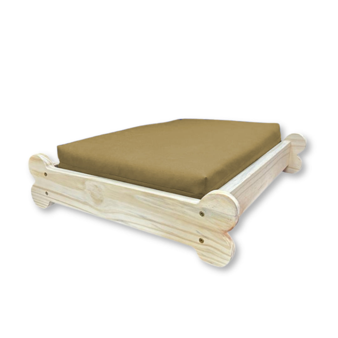 Cama Caminha Pet Impermeável Madeira Maciça - Fendi