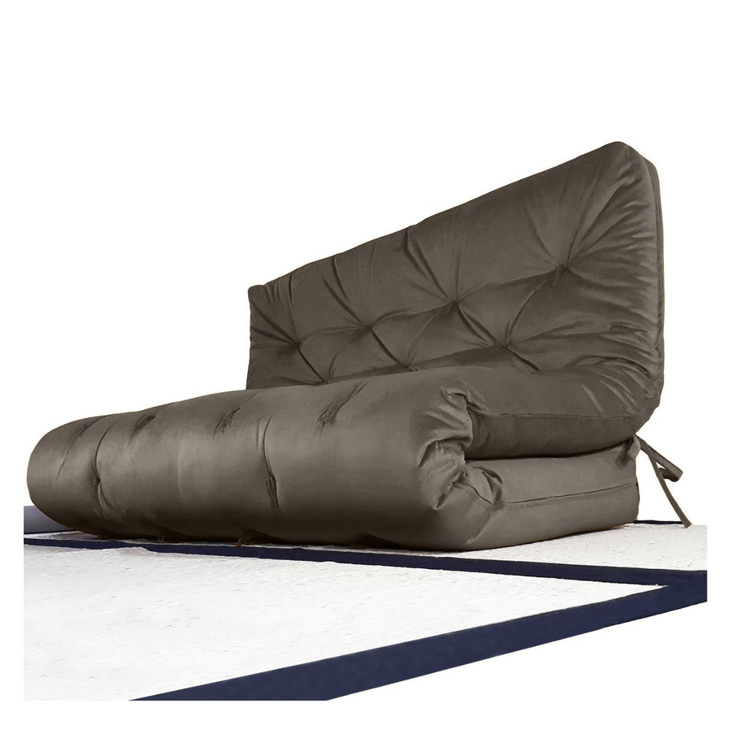 Futon Sofa Cama Casal D33 Acquablock Preto