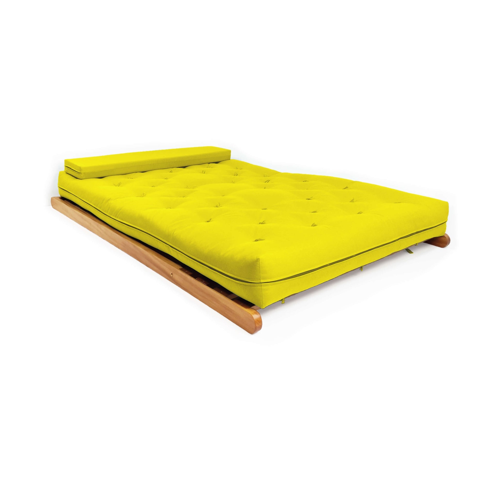 Poltrona New York Reclinável Casal Futon Acquablock Amarelo