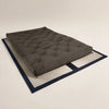 Futon Sofa Cama Casal D33 Tendencia Oriental Cinza