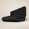 Futon Sof� Cama Casal Oriental Sarja Preto