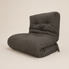Futon Solteiro Oriental D28 Dobr�vel - Acquablock Cinza Chumbo