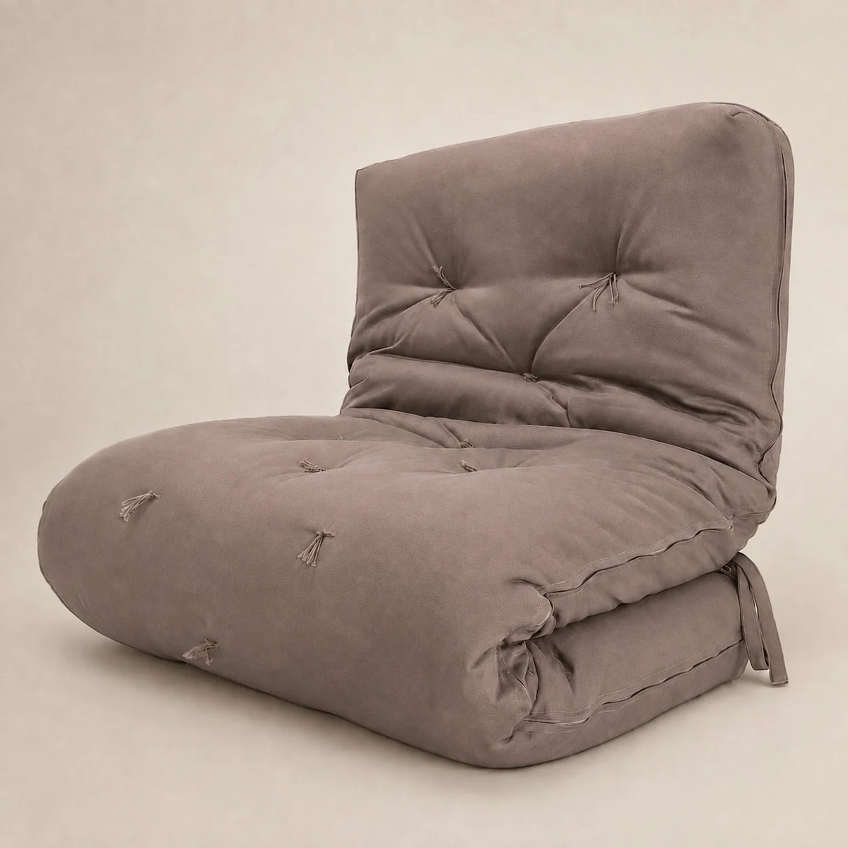 Futon Solteiro Oriental D28 Dobrável - Acquablock Fendi