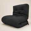 Futon Solteiro Oriental D28 Dobr�vel - Acquablock Preto