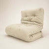 Futon Solteiro Oriental D28 Dobr�vel - Sarja Bege