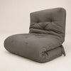 Futon Solteiro Oriental D28 Dobr�vel - Sarja Cinza