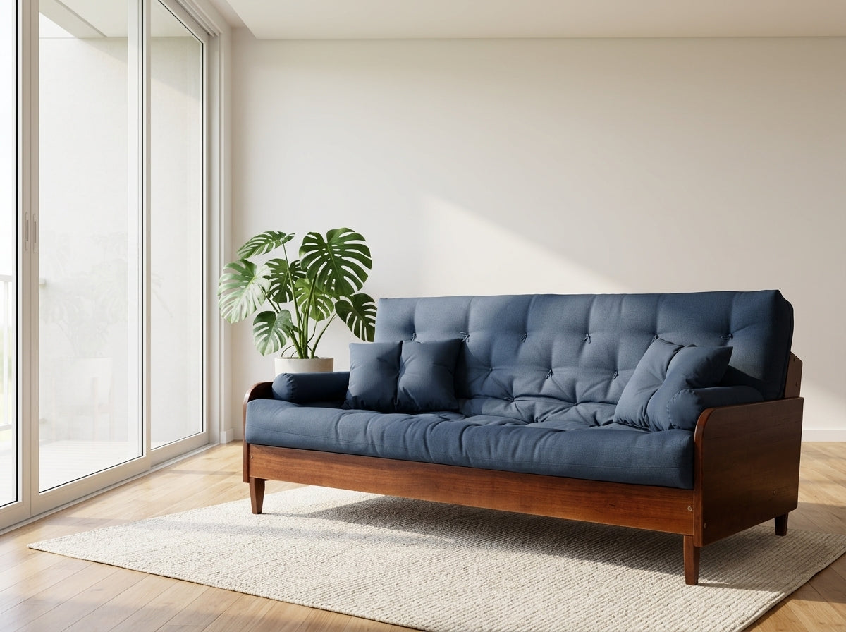 Sofa bed futon — Lifestyle - Furniture Room | Generated by Modelize