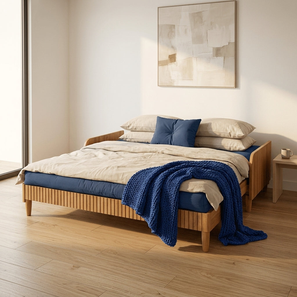 Sofa Bed — Bed Mode Transformation | Generated by Modelize