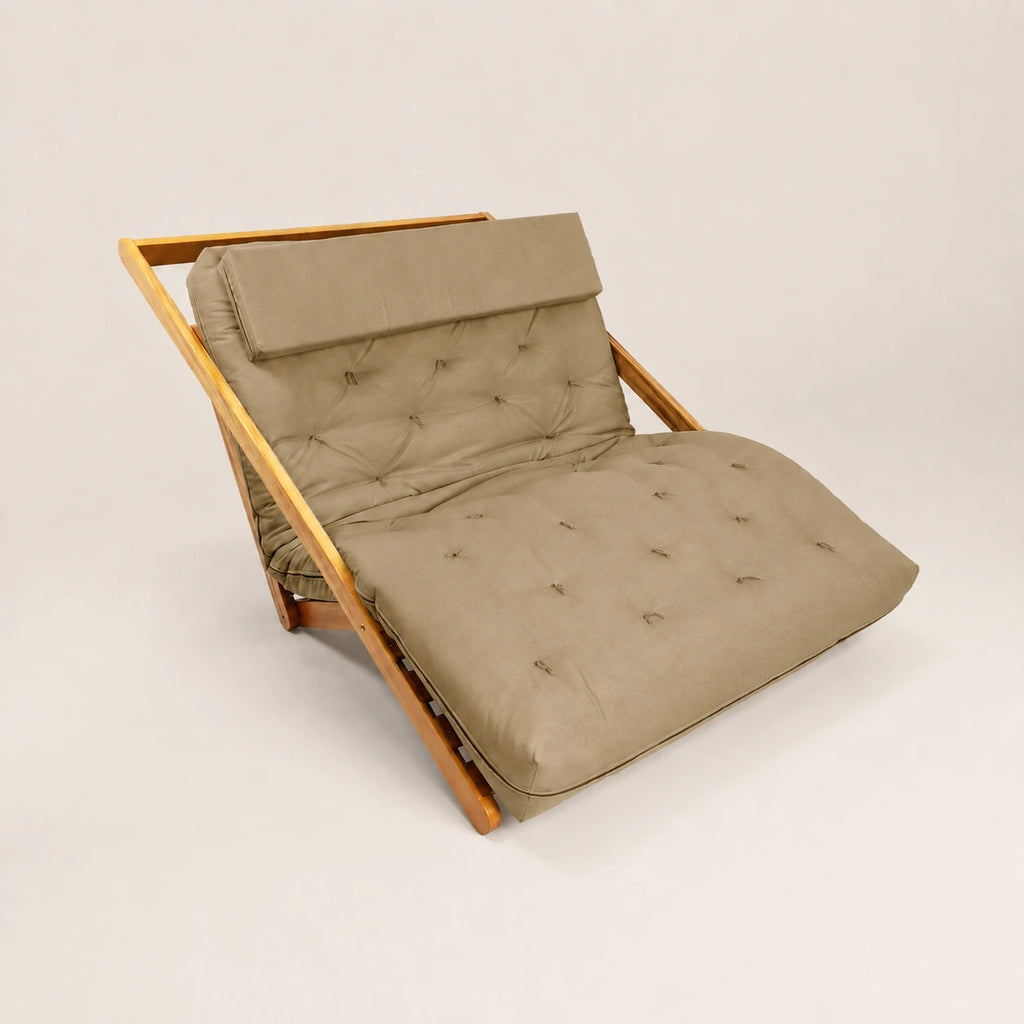 Poltrona New York Reclin�vel Casal Futon Acquablock Fendi  Sala de Estar