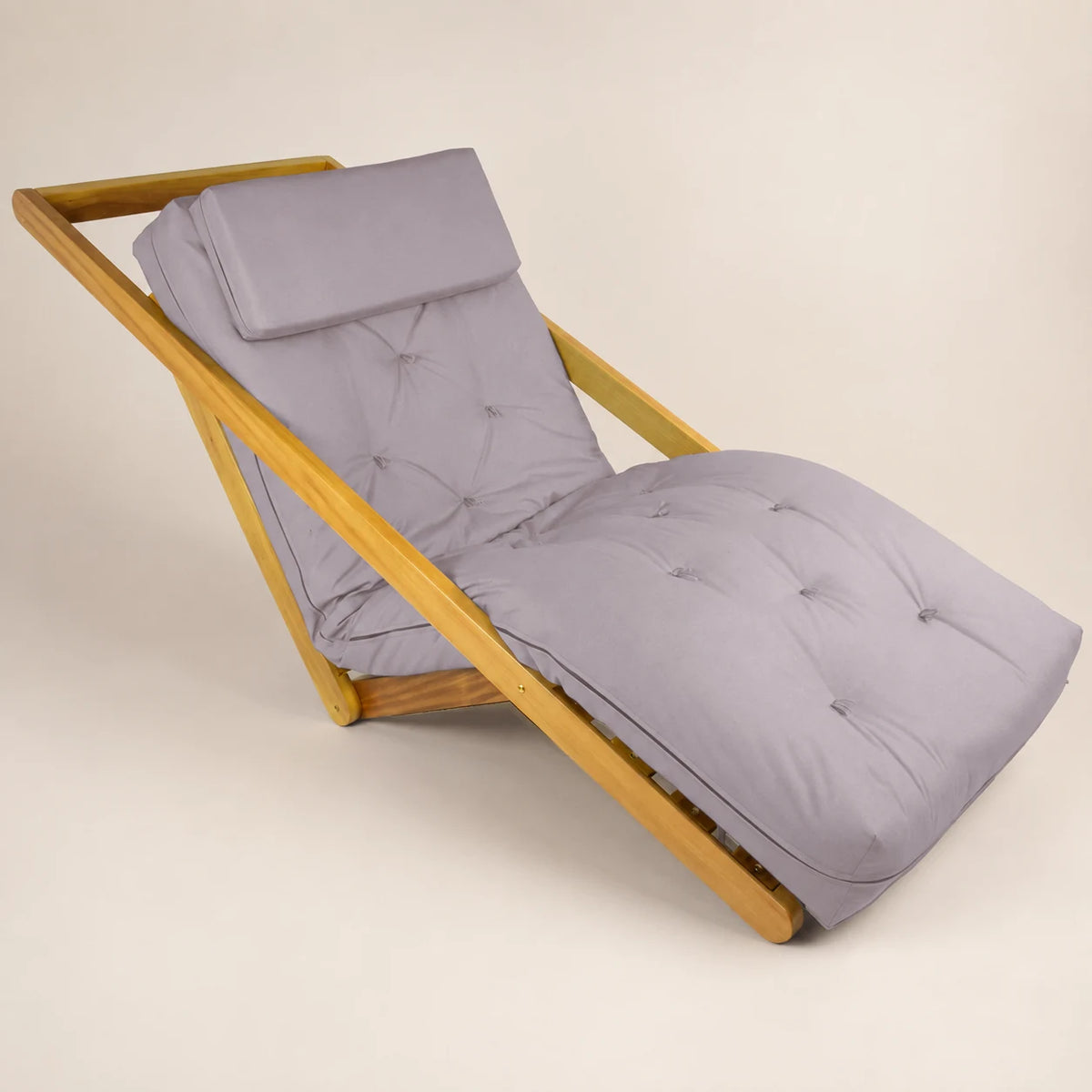 Poltrona New York Reclin�vel Solteiro Sala de Estar Acquablock Cinza Linho