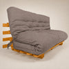 Sof� Cama Casal Futon Tokio D33 Madeira Cor Mel Acquablock Fendi