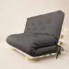Sofa Cama Futon Casal Tokio D33 Madeira Maci�a Acquablock Chumbo