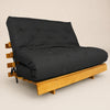 Sofa Cama Futon King Madeira Nobre Acquablock Preto