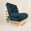 Sofa Cama Solteiro Tokio Futon Dobr�vel - Madeira Natural Acquablock Verde Oliva